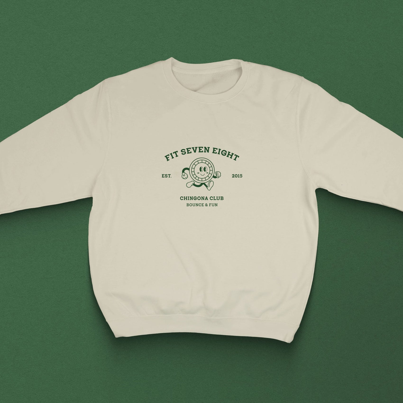 Crewneck Beige Trampolín